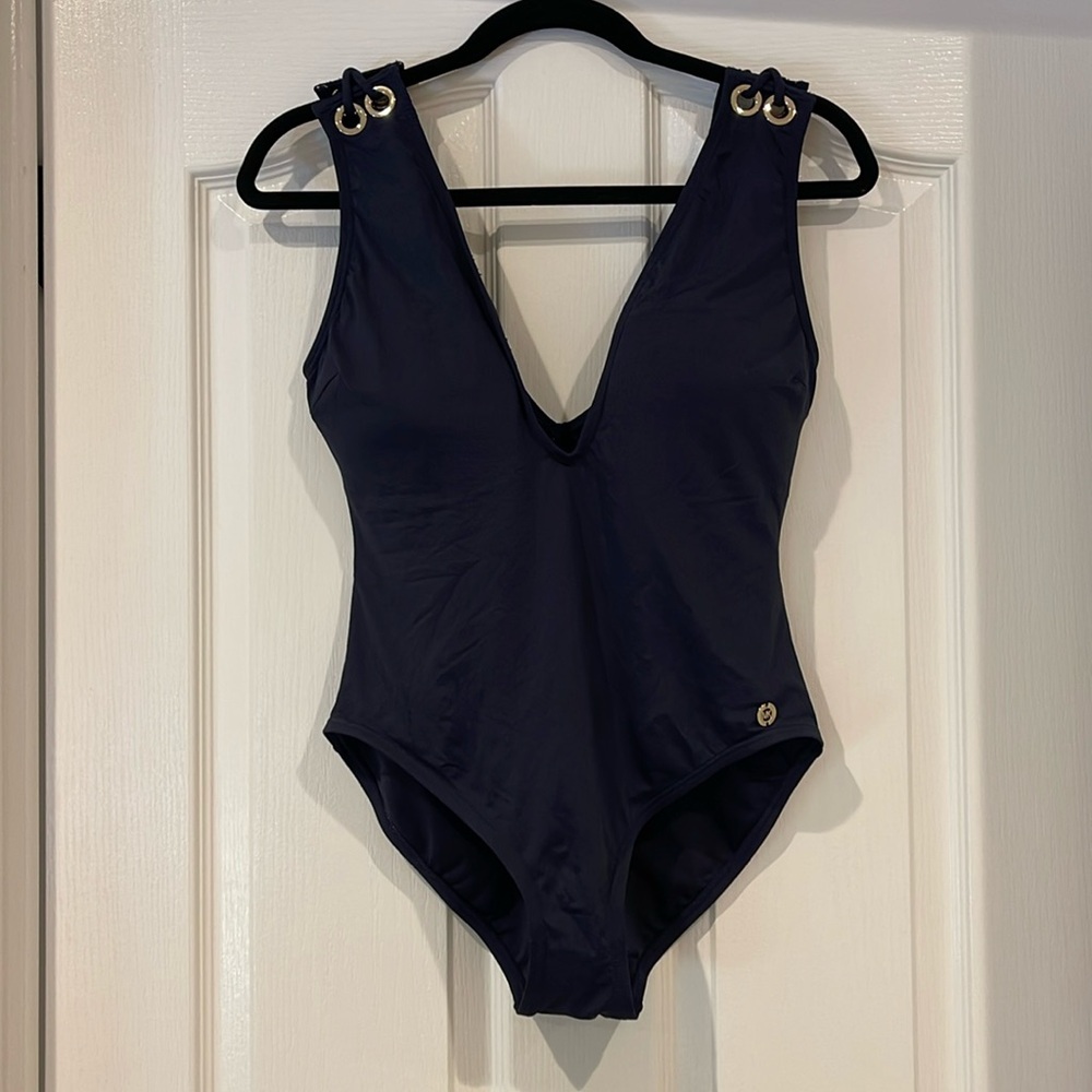Michael Kors Plunge Vneck Bathing suit